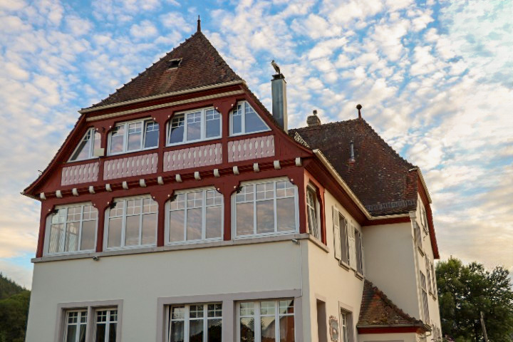 La Villa du Sendenbach vue de la cour